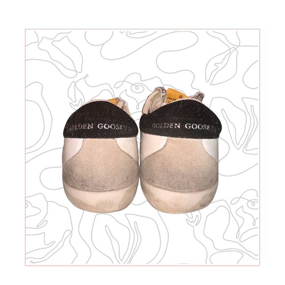 Golden Goose - Original Superstar Glitter Low-Top Sneaker - EU 35 - Picture 4 of 6